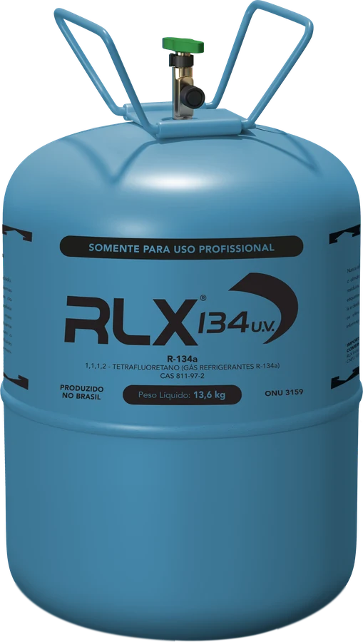 Embalagem do fluido refrigerante RLX 134 UV