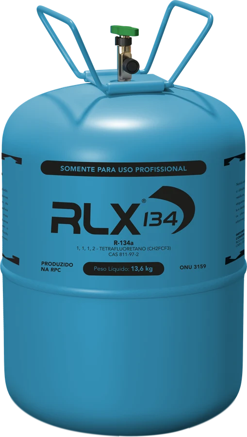 Embalagem do fluido refrigerante RLX 134a